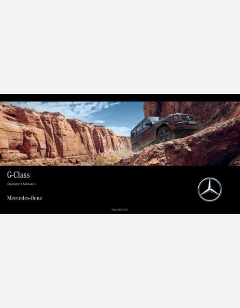 mercedes benz g-class 2023-2024 owners manual